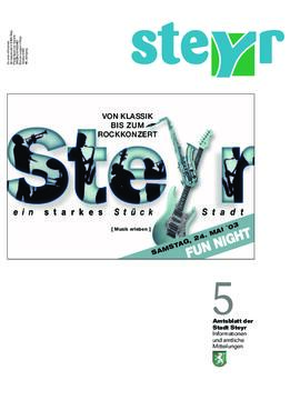 Amtsblatt Jg. 46/Nr. 5: Mai 2003