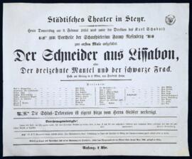 Der Schneider aus Lissabon (3.2.1853)