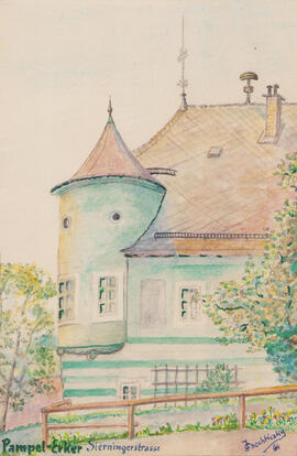 Pampel-Erker in der Sierningerstraße Nr. 82 (1964)