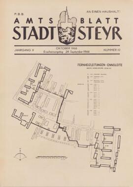 Amtsblatt Jg. 9/Nr. 10: Oktober 1966