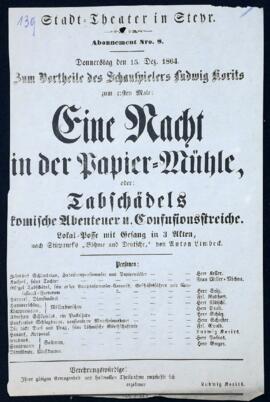 Eine Nacht in der Papier-Mühle (15.12.1864)