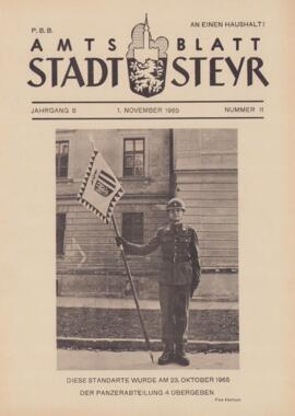 Amtsblatt Jg. 8/Nr. 11: November 1965