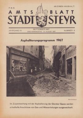 Amtsblatt Jg. 10/Nr. 9: September 1967