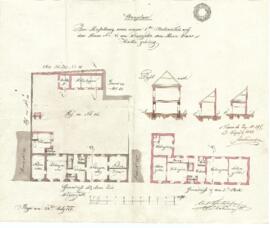 Wieserfeldplatz 17: Aufstockung, neues Nebengebäude nach Brand, Plan von Anton Schritpinter (22.0...