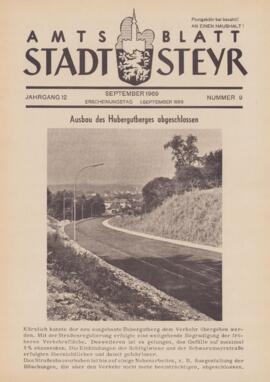 Amtsblatt Jg. 12/Nr. 9: September 1969