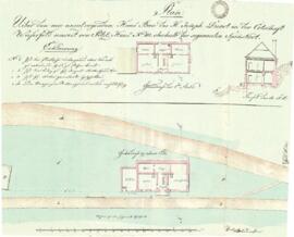Durst Josef, Messerer, Überlassung städt. Grundes im Wieserfeld und Hausbau (1827)