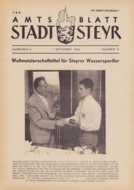 Amtsblatt Jg. 6/Nr. 9: September 1963