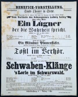 Ein Lügner der die Wahrheit spricht (16.1.1868)