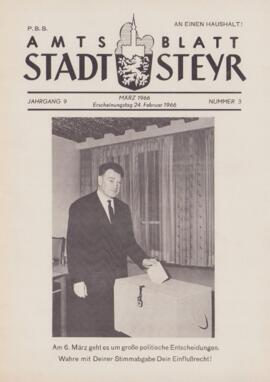 Amtsblatt Jg. 9/Nr. 3: M&auml;rz 1966