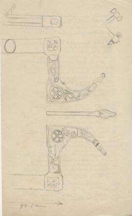 Entwurfzeichnung beidseitige Ansicht