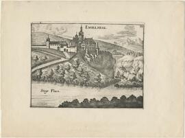 Schloss Engelsegg, Kupferstich aus Vischer-Nachdruck (1923)