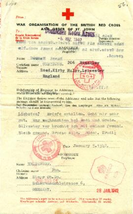 Gertrude an Julie (5.10.1942)