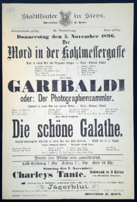 Mord in der Kohlmessergasse (5.11.1896)