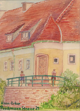 Haas-Erker in der Puschmann-Straße Nr. 21 (1958)