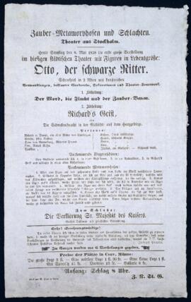 Otto, der schwarze Ritter (8.5.1858)