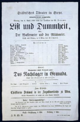 List und Dummheit (9.4.1860)