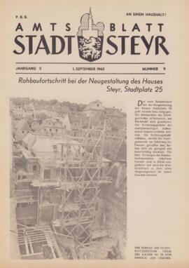 Amtsblatt Jg. 5/Nr. 9: September 1962
