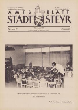 Amtsblatt Jg. 11/Nr. 10: Oktober 1968