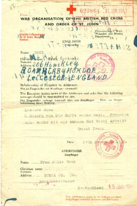 Gertrude an Julie (18.12.1940)