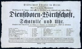 Dienstboten-Wirthschaft (29.1.1853)