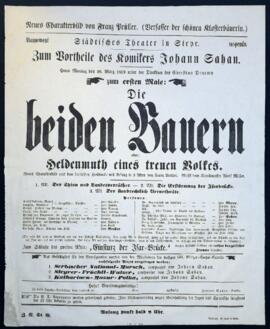 Die beiden Bauern (28.3.1859)