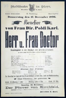 Herr u. Frau Doctor (17.12.1896)