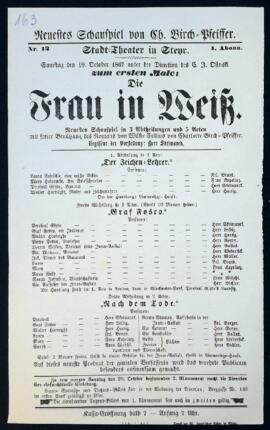 Die Frau in Weiß (19.10.1867)