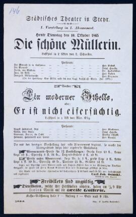 Die schöne Müllerin (10.10.1865)