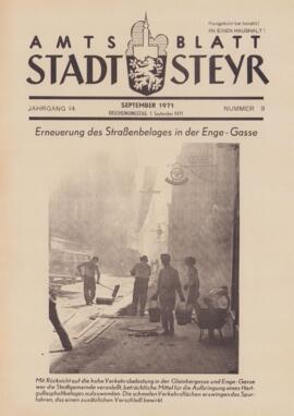 Amtsblatt Jg. 14/Nr. 9: September 1971