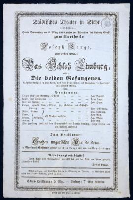 Das Schlo&szlig; Limburg (4.3.1852)