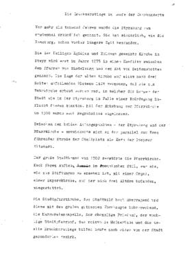 Die Brucknerstiege im Laufe der Jahrhunderte, o. J.