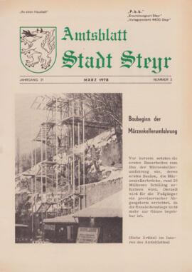 Amtsblatt Jg. 21/Nr. 3: März 1978