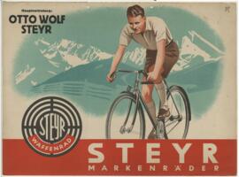 Otto Wolf: Hauptvertretung der Steyr Waffenräder (ca. 1930er)