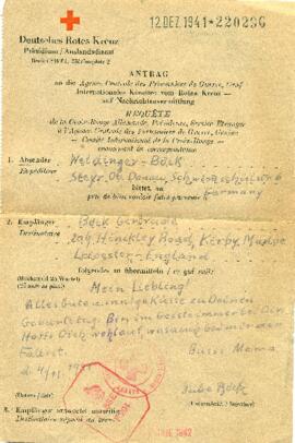 Julie an Gertrude (4.11.1941)