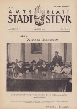 Amtsblatt Jg. 6/Nr. 8: August 1963