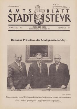 Amtsblatt Jg. 16/Nr. 12: Dezember 1973