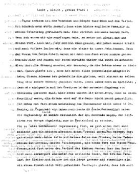Brief an Trude (o. D.)