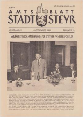 Amtsblatt Jg. 8/Nr. 9: September 1965