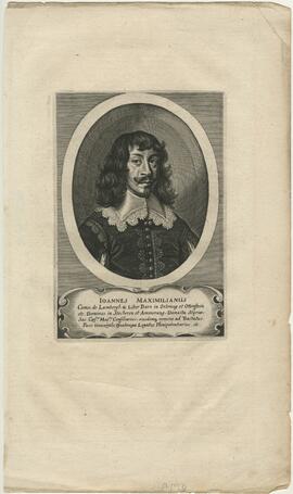 Porträt Johann Maximilian von Lamberg, Kupferstich (19. Jh.)